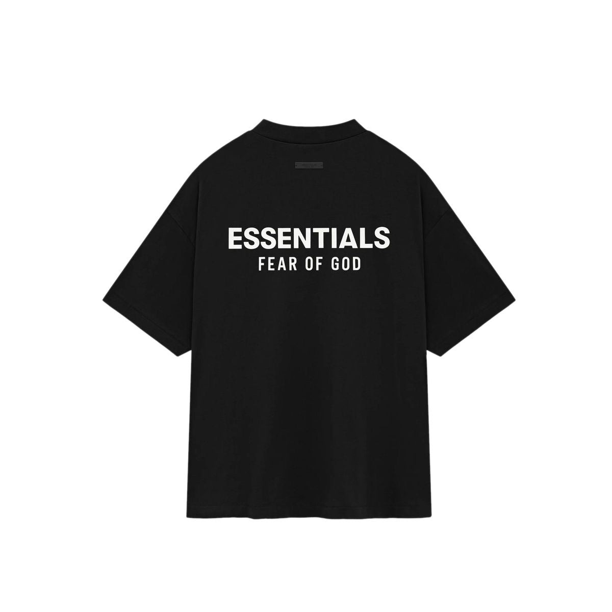 Fear of God Essentials Jersey Crewneck T-Shirt Black