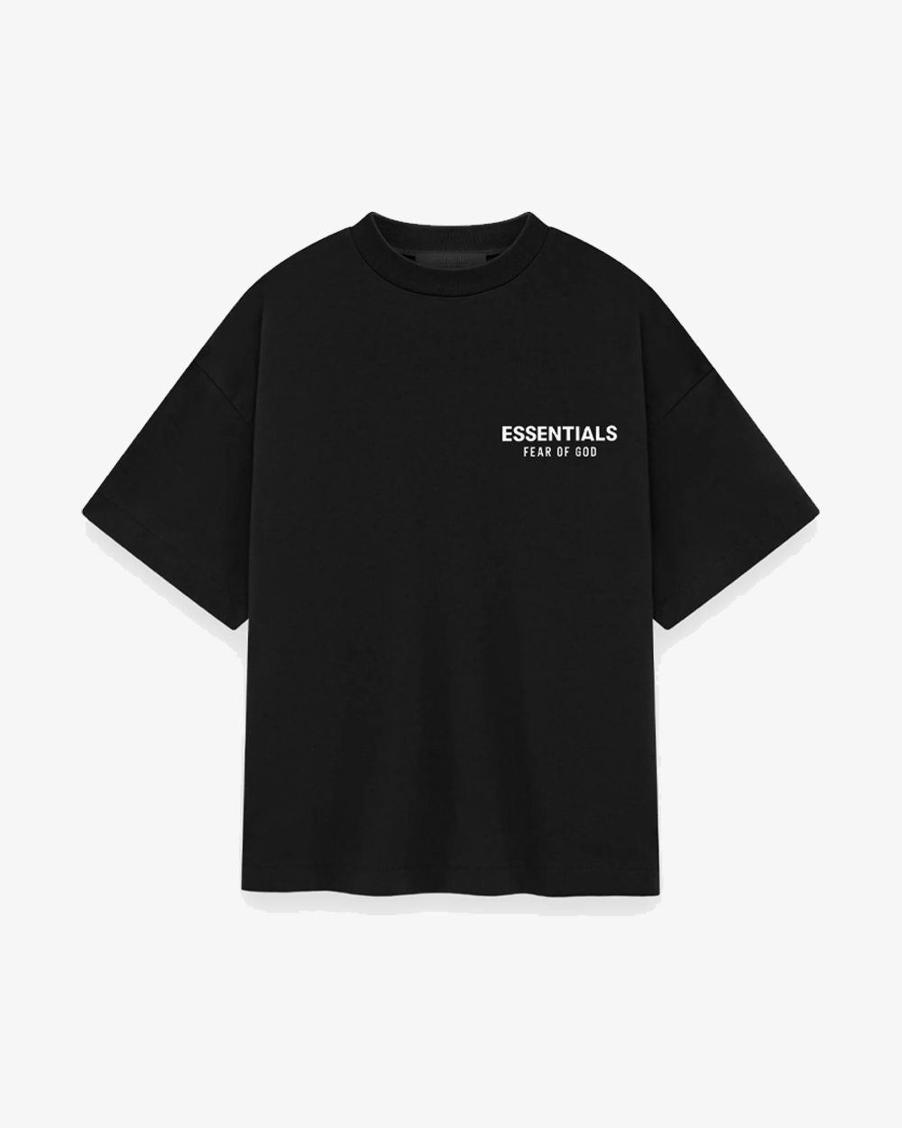 Fear of God Essentials Jersey Crewneck T-Shirt Black